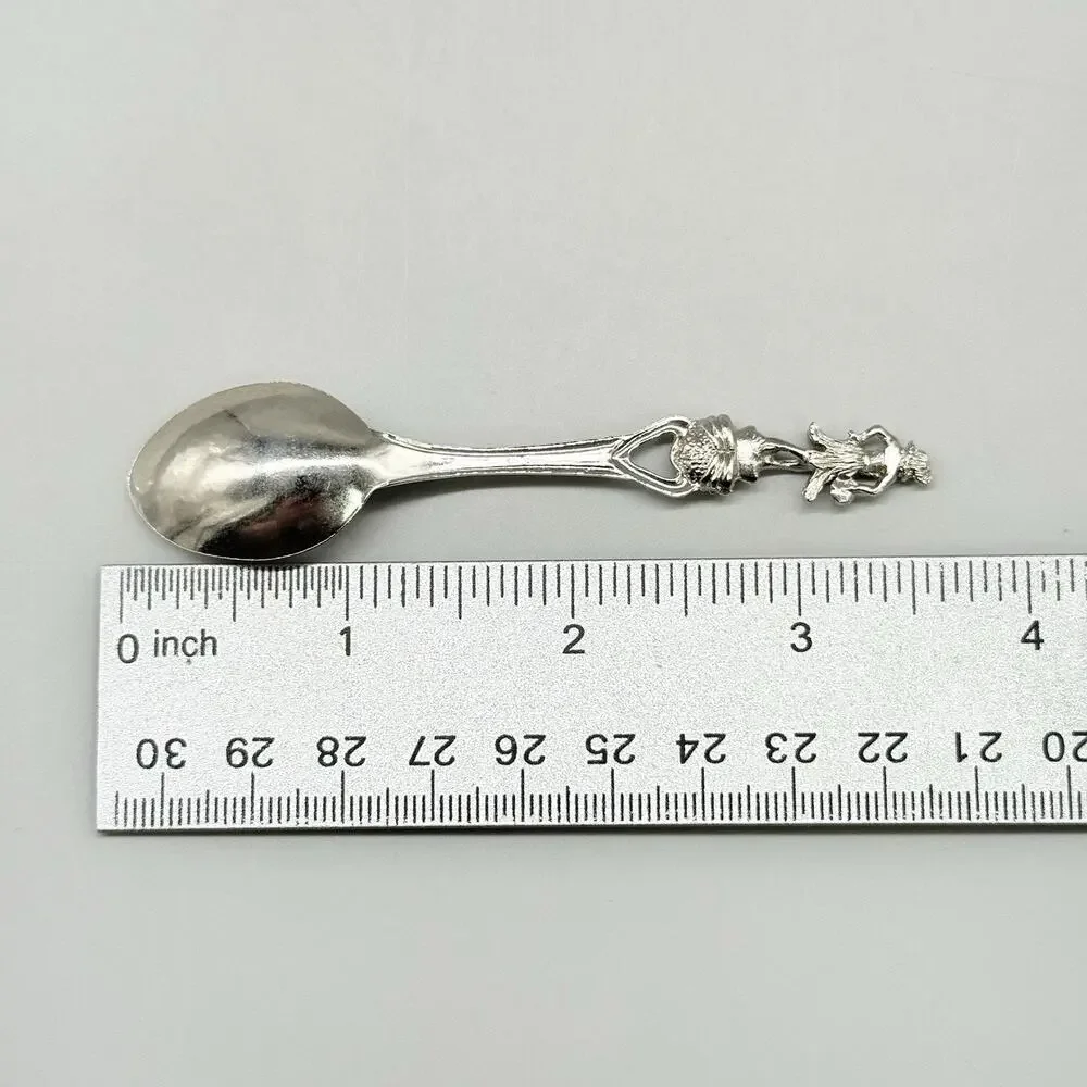 Aloha From Hawaii Fort USA Silver Vintage Souvenir Spoon 3.5